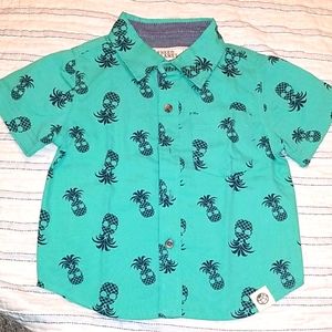 Baby boy button down